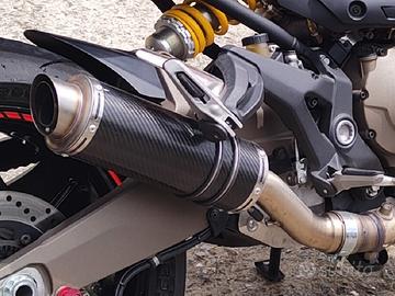 Scarico carbonio Ducati Monster 821 1200 '14-'16