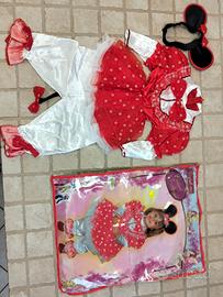 Costume carnevale topolotta, taglia 12-18 mesi