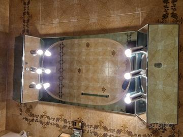 Specchiera da bagno Lupi Crystal Luxor