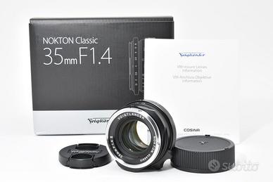 Voigtländer Nokton Classic 35mm F1.4 II MC Leica