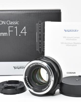 Voigtländer Nokton Classic 35mm F1.4 II MC Leica