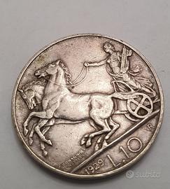 10 lire biga 1929
