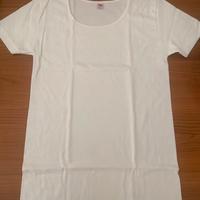 Mezza manica donna cotone felpato