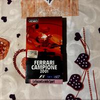 VHS Videocassetta Ferrari Campione 2001