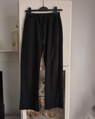 Pantaloni invernali donna Vintage nero taglia S