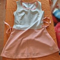 abito da tennis vintage donna 