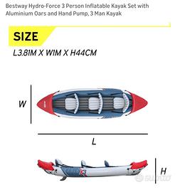 Kayak 3 posti