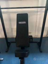 Panca inclinata Sidea + Bilanciere Lacertosus 20kg