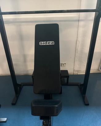 Panca inclinata Sidea + Bilanciere Lacertosus 20kg