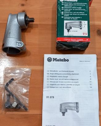 mandrino angolare per trapano Metabo