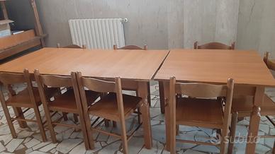 Tavoli e sedie