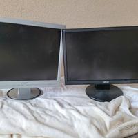 schermi-monitor pc funzionanti con cavi!