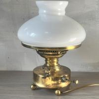 Lampada da tavolo svedese in ottone