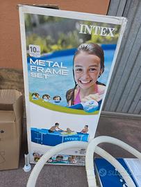 Piscina Intex Fuori Terra Frame + Pompa Filtro + K
