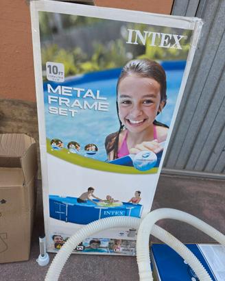 Piscina Intex Fuori Terra Frame + Pompa Filtro + K