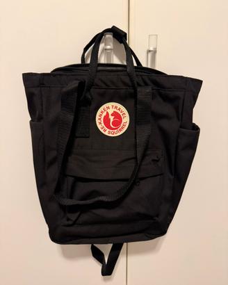 Zaino/Tote Bag Fjällräven Travel Squirrel nero