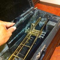 trombone a tiro e pistoni