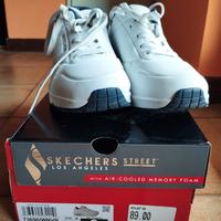 SCARPE SPORTIVE DONNA  N. 38 - BIANCHE