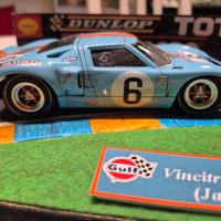 Diorama Ford GT40 - Vincitrice 24ore Le Mans 1969