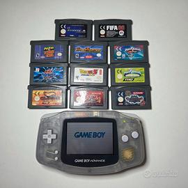 Console Nintendo Game Boy Advance + 11 cassette