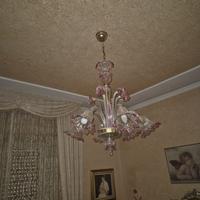 Lampadario in vetro di Murano