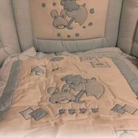 Paracolpi e piumone per lettino - NUOVI