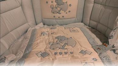 Paracolpi e piumone per lettino - NUOVI