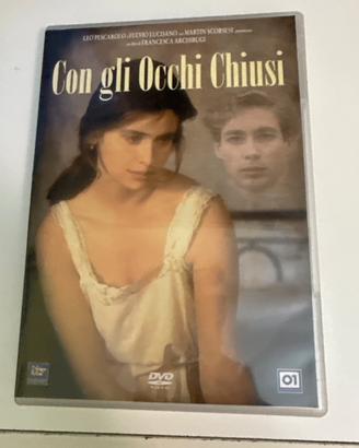 Con gli occhi chiusi,film dvd