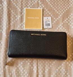 Portafoglio Michael Kors Jet Set in Pelle
