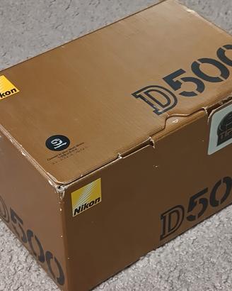 Nikon D500 imballo originale 