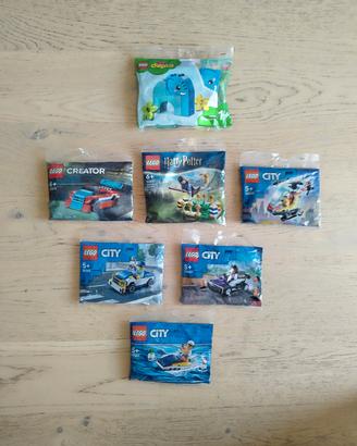 7 Lego Polibag Harry Potter, Creatore, Duplo,Cit