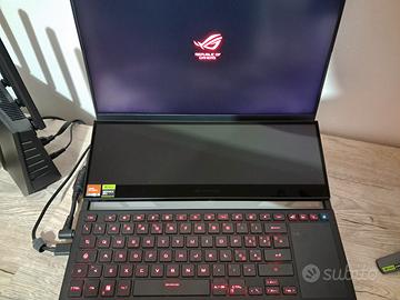 notebook asus zephyrus duo  16 gb NO SSD