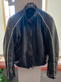 giubbotto moto A-Pro pelle