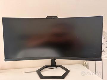 PHILIPS Monitor 34" LED VA Curvo - 34E1C5600HE