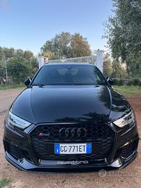 Audi Rs3 Total Black km 39600 STRAFULLL 2019
