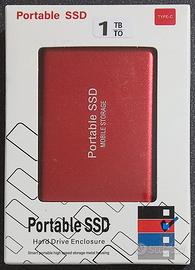 SSD 1 TERA Hard Disk Disco Rigido portatile estern