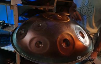 Handpan in re minore