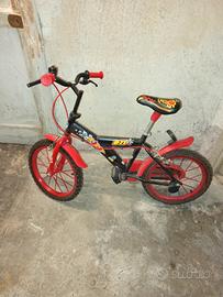Bicicletta bimbo rossa
