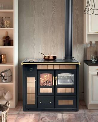 TERMOCUCINA A LEGNA KLOVER STORICA K-KP CLASSE A+