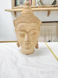 statua in terracotta del Budda 