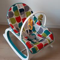 Sdraietta per neonati con vibrazione