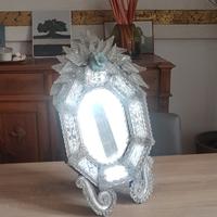 Specchio  da tavolo veneziano. vintage elegante