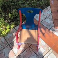 sedia dondolo per bimbi resina resistente