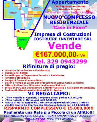Ampio Trivano con Giardino 167.000