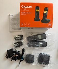 2 cordless gigaset - nuovi mai usati