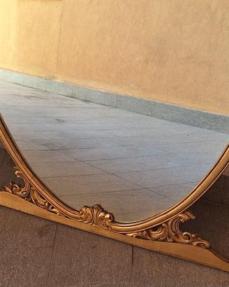 Specchio cornice oro