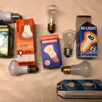 Lampadine incandescenza vintage forma fungo