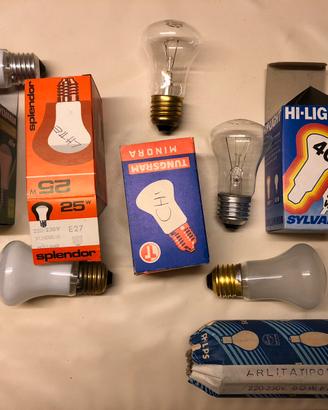 Lampadine incandescenza vintage forma fungo