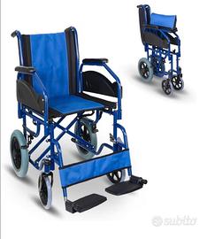 Sedia a rotelle pieghevole