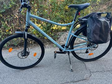 Bici da città + borse